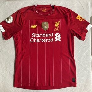 New Balance Men's Red Liverpool FC Shirt